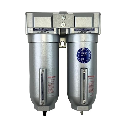 1" NPT Industrial Moisture Removing Particulate Filter Water Separator and Oil - Image 3