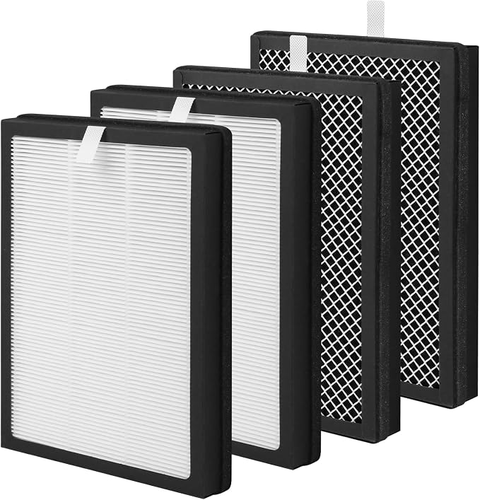 4-Pack CAP-500FPK Replacement Filter Compatible by Breabetter