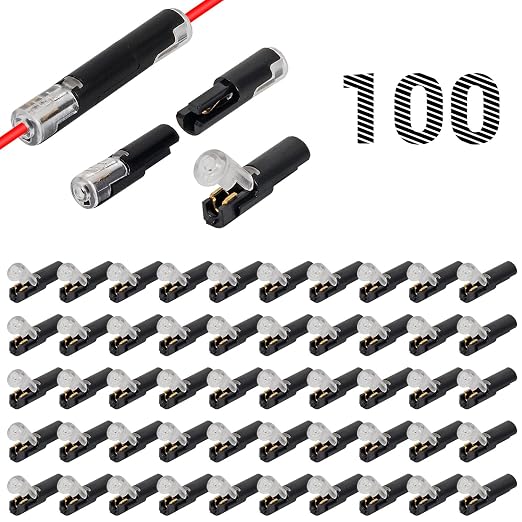 AITRIP 100PCS Single Wire Connector, 1 Wire Plug in Connector by AITRIP