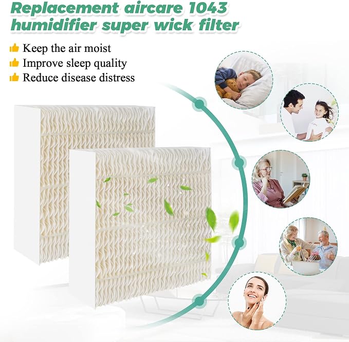 1043 Super Humidifier Wick Filters Replacement - Image 3