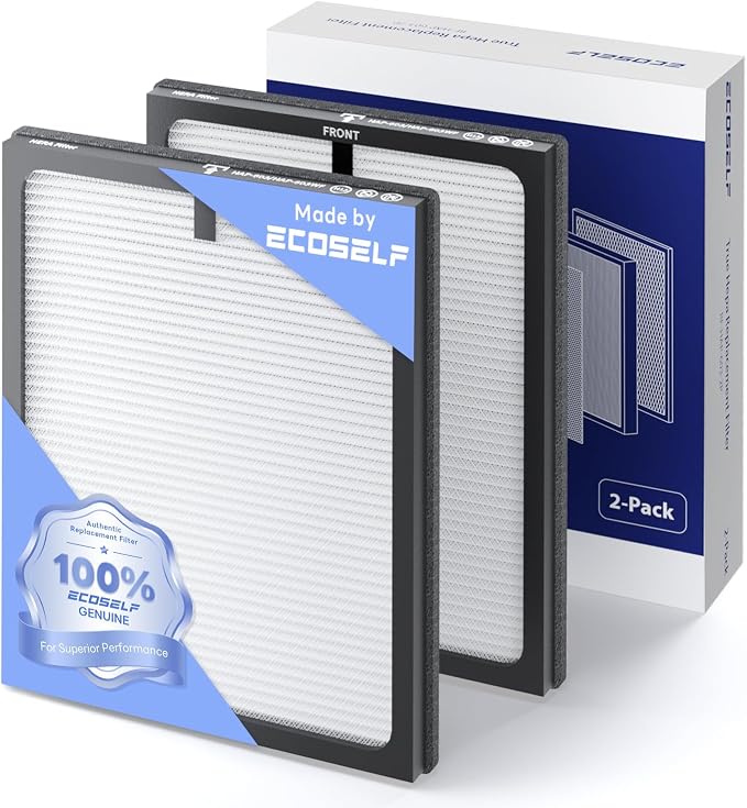 Genuine ECOSELF HAP603 Air Purifier Replacement Filter, 3-in-1 H13 True by ECOSELF