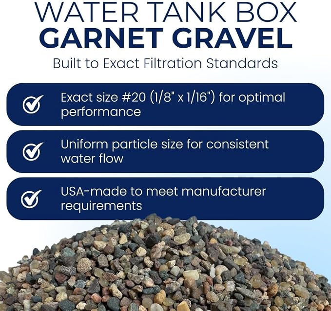 IPW Industries Inc., 5lbs. Water Tank Box Garnet Gravel - Image 3