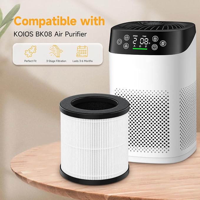 2-Pack BK08 Replacement Filter Compatible - Image 2