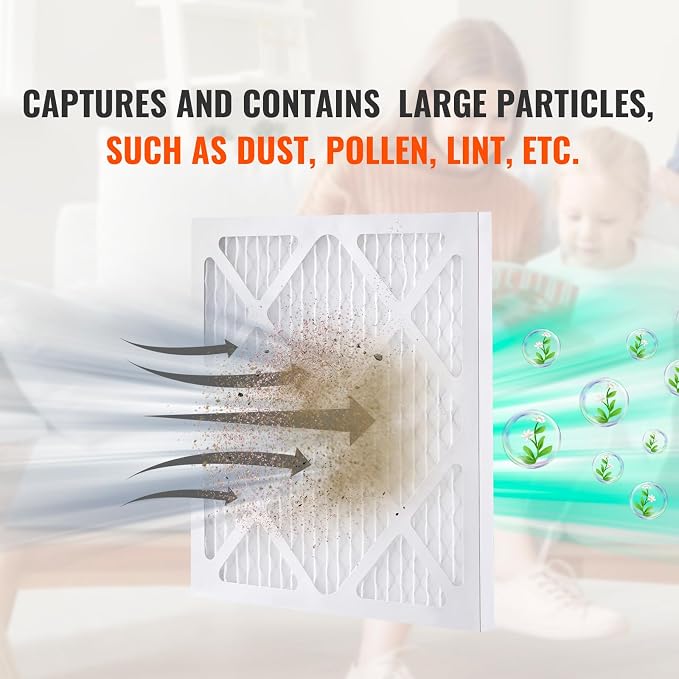 Happybuy 5-Pack Protective Pre Filters, 15.75" x 15.75" Air Filter Replacement - Image 3