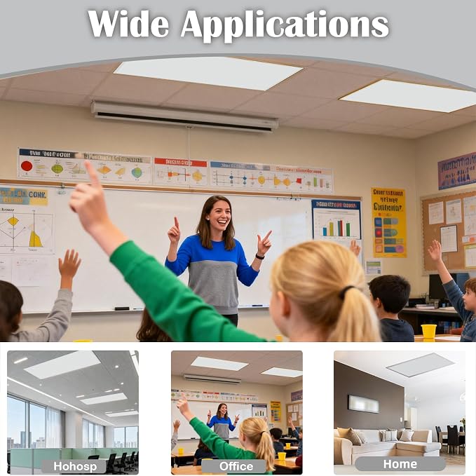 ANGSYLTH 4 Pcs Fluorescent Light Covers - Image 6