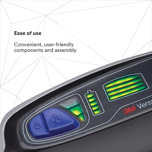 3M PAPR, Versaflo Powered Air Purifying Respirator Assembly TR-617N, Includes - Image 2
