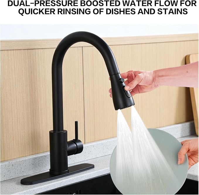 Kitchen Sink Faucet with Pull - Image 4