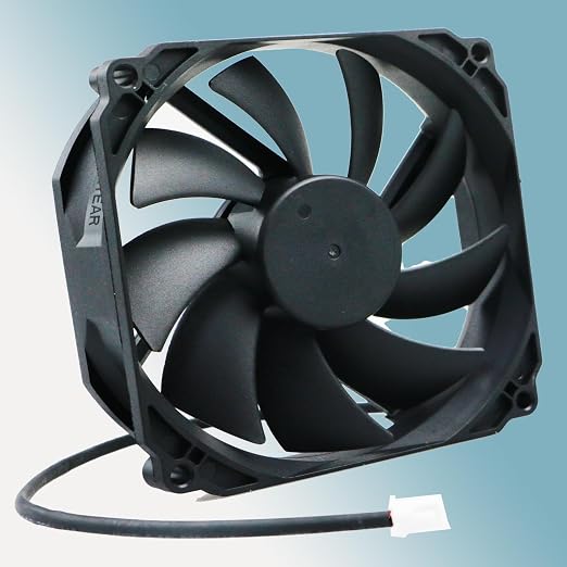 Axial Fan DC 12V 3W 0.35A, Length 4.3 Inch Height 4.3 Inch Thichness 0.98 Inch - Image 2