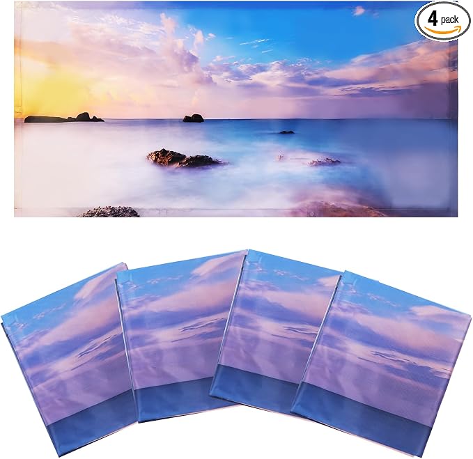 Torixqi 4 Pcs Fluorescent Light Covers by Torixqi