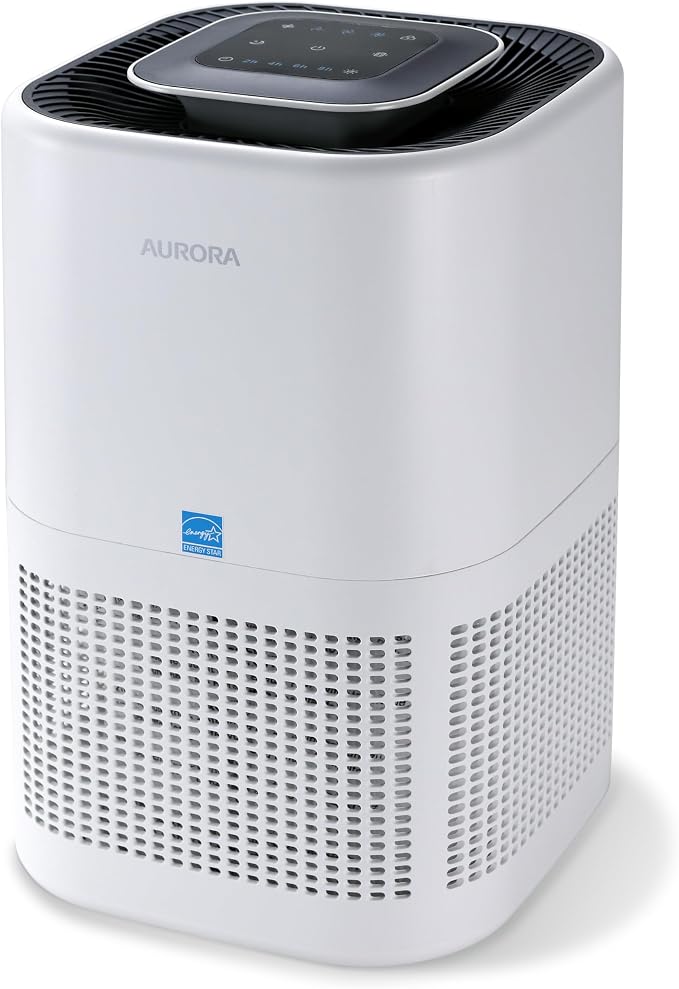 Aurora AR100W Air Purifier for Mold, and Germs by Aurora