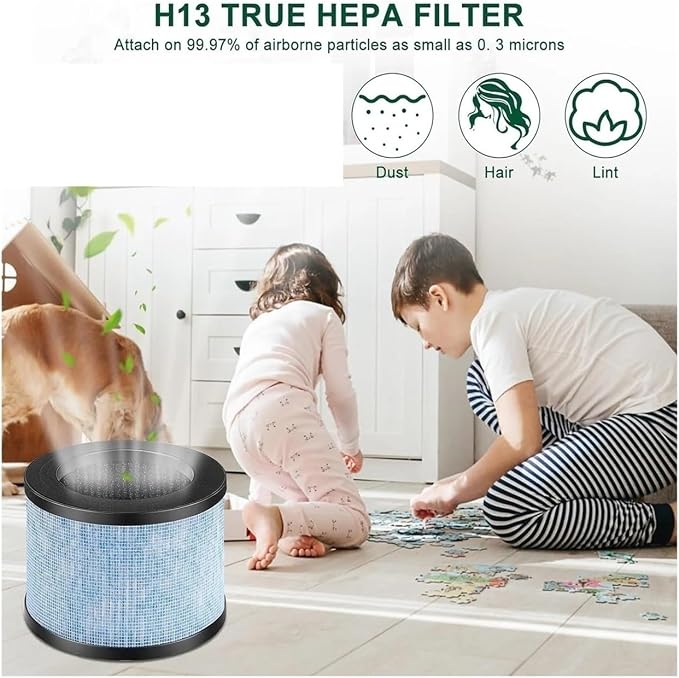 4Pcs Air Cleaner Replacement Filter，Compatible - Image 4