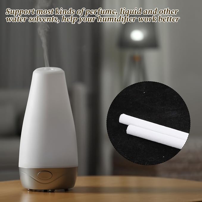 50PCS Humidifier Stick Filter Refill, 0.3"×4" Mini Air Diffuser Pure Wicks - Image 5