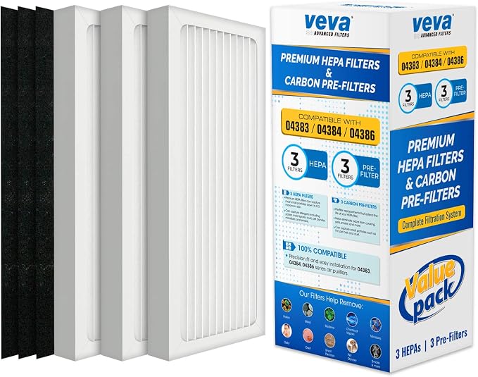 VEVA HEPA Filter Replacement Compatible by VEVA