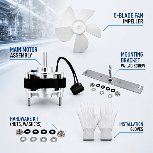 S99080199 Bathroom Exhaust Fan Motor 80 CFM 4.0 Sones Replacement Pure Copper - Image 2