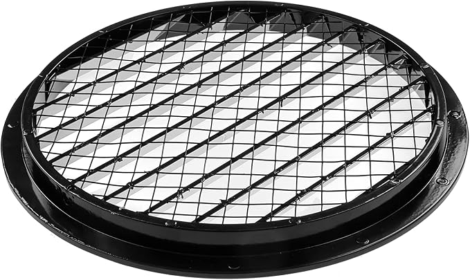 Repa Market 10" Inch Aluminum Black Soffit Air Vent Cover - Image 7