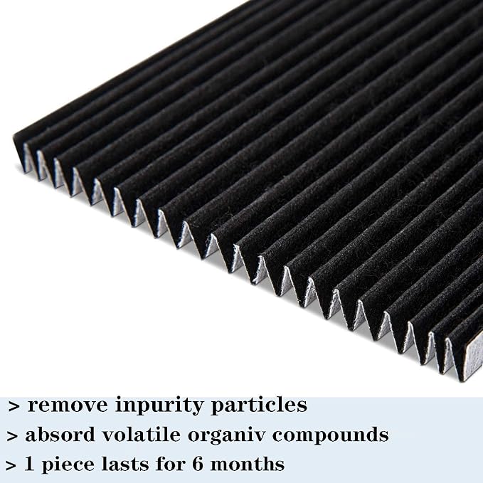 4 Pack Refrigerator Air Filter Replacement Carbon Activated Air Filter - Image 2