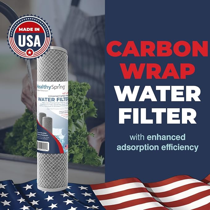 American Made, 5 Micron Dual Purpose Sediment and Carbon Water Filter Cartridge - Image 2