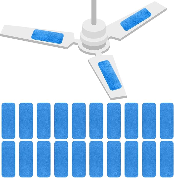 Tuanse 20 Pack Ceiling Fan Filters by Tuanse