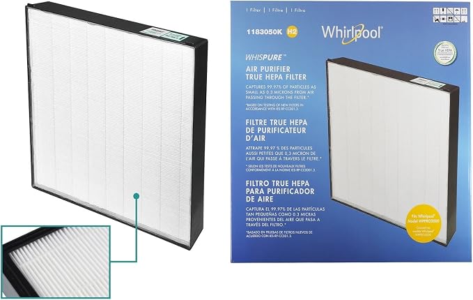 Whirlpool 1183050K True HEPA Filter - Image 2