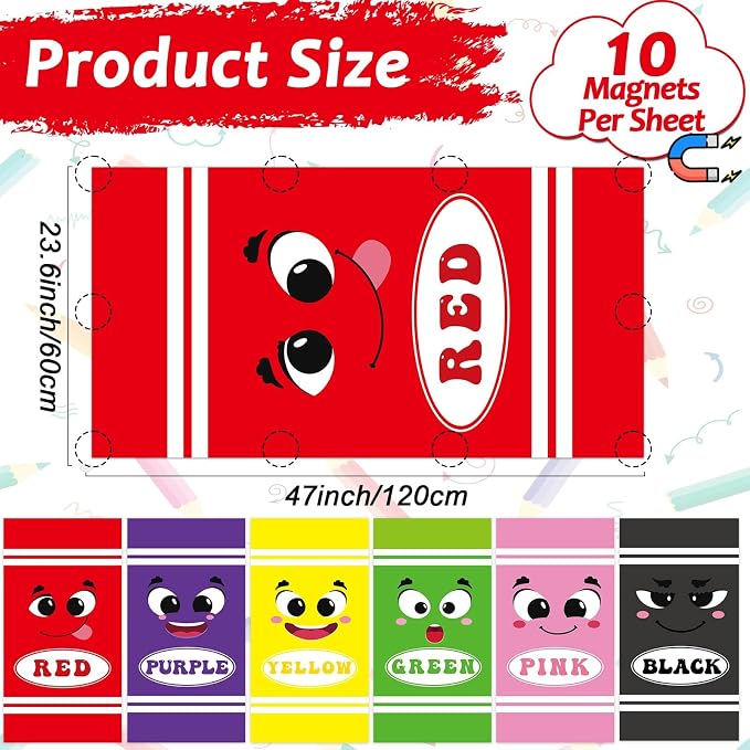 Wiooffen 6 Pcs Fluorescent Light Covers - Image 2