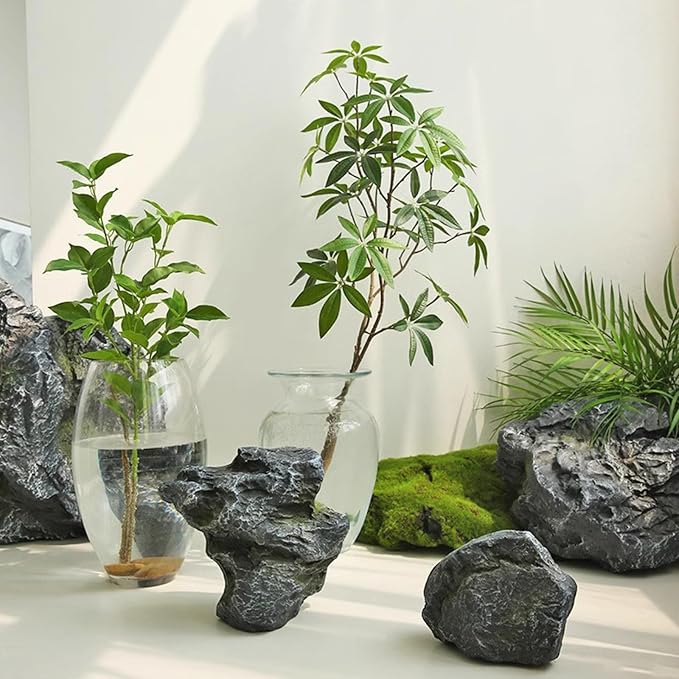 Outdoor Fake Rock Cover Realistic Lightweight Fiberglass Artificial Landscape - Image 6