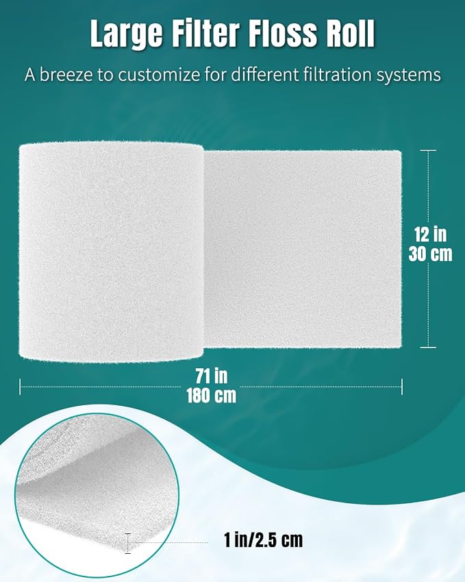 Pawfly Aquarium Filter Floss Roll - Image 2