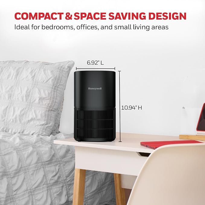 Honeywell Allergen Plus Compact Small Room HEPA Air Purifiers - Image 6