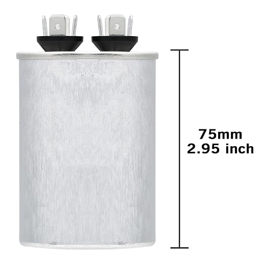 VEXUNGA 15uF 370/440VAC 50/60Hz CBB65 CBB65A Oval Run Start Capacitor 15 MFD - Image 2