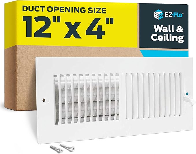 EZ-FLO 12 x 4 Inch Air Vent Cover by EZ-FLO