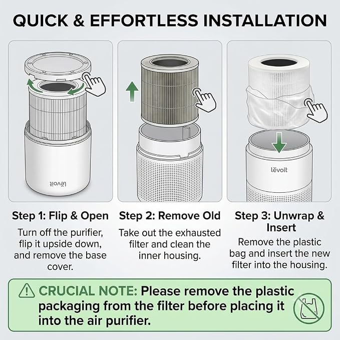 2 Pack Replacement Filter Compatible - Image 6