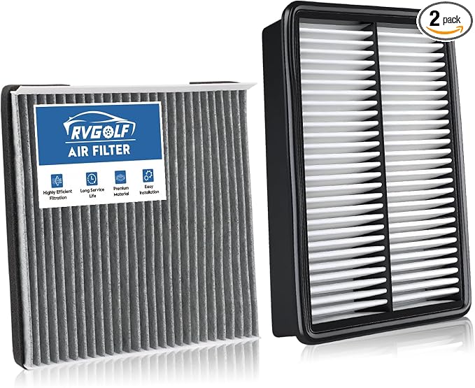 Engine+Cabin Air Filters Kit Fit by RVgolf