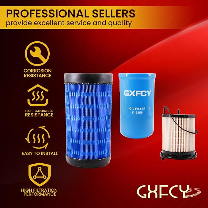 11-9955 Air Filter 11-9959 Oil Filter 11-9965 Fuel Filter Compatible - Image 4