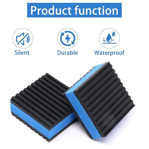 Rubber Anti Vibration Pads, Heavy Duty Mechanical Vibration Isolator Pads - Image 4