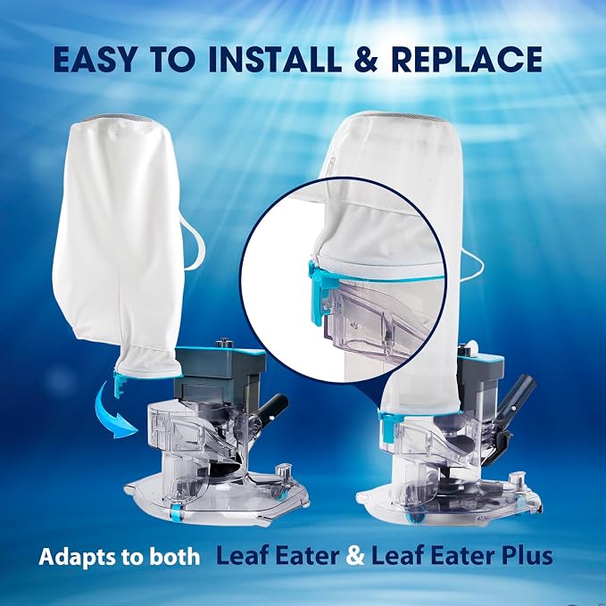 Premium Mesh Bag Replacement for PoolCent Handheld Cleaner——Leaf Eater/Leaf - Image 3