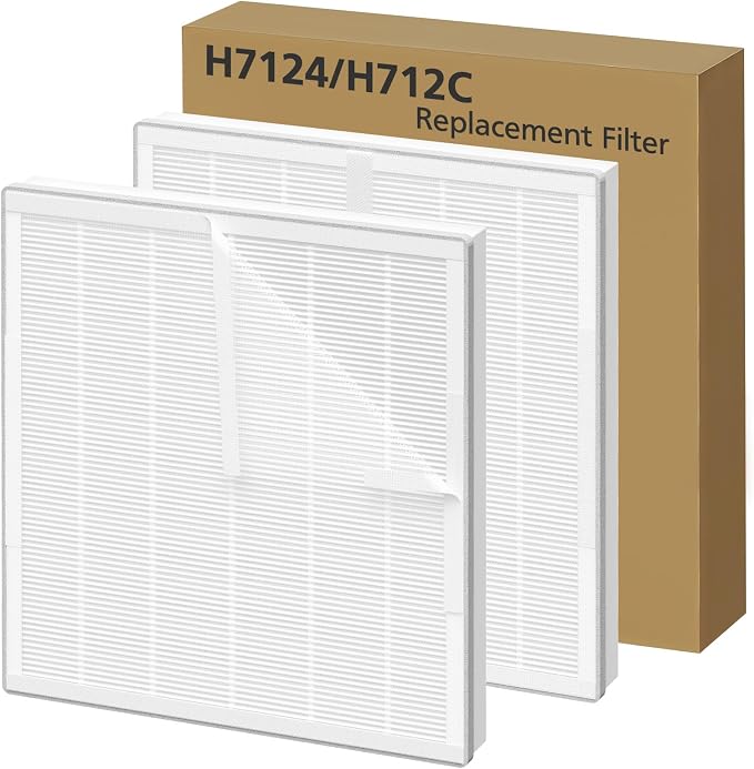 H7124 Replacement Filters for GoveeLife H7124 & H712C Smart Air Purifier by Cabiclean