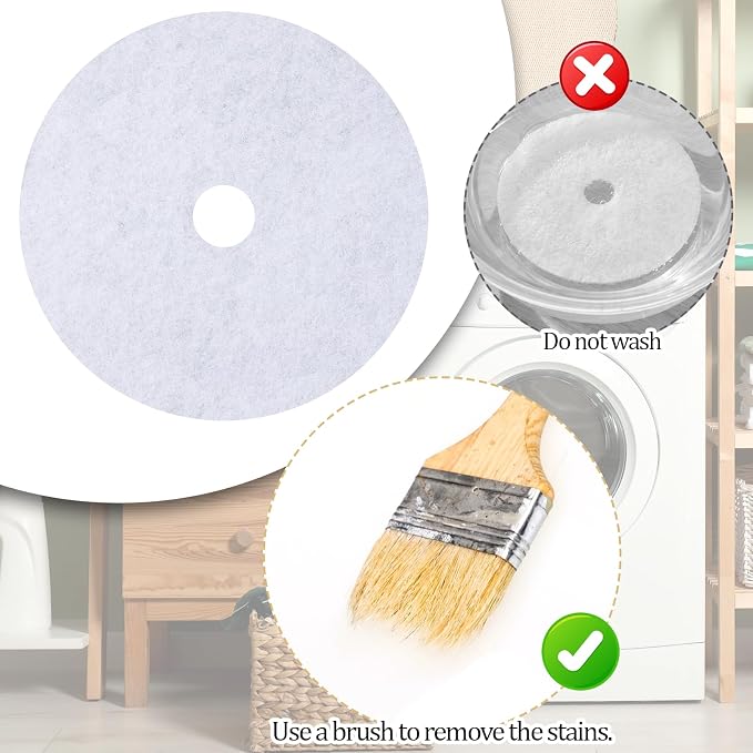 10 PCS Dryer Filter Replacement Circle, Portable Dryer Filter, Universal Dryers - Image 4