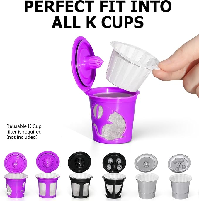 100 Count Fanativita K Cup Coffee Filters Disposable - Image 2