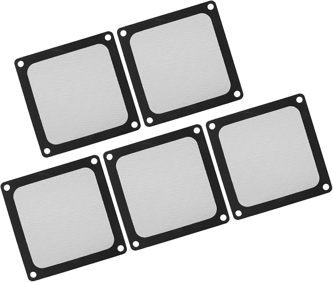 Dust Filter for Computer PC Cooler Fan, 80 x 80mm Magnetic Frame PC Fan Dust - Image 9