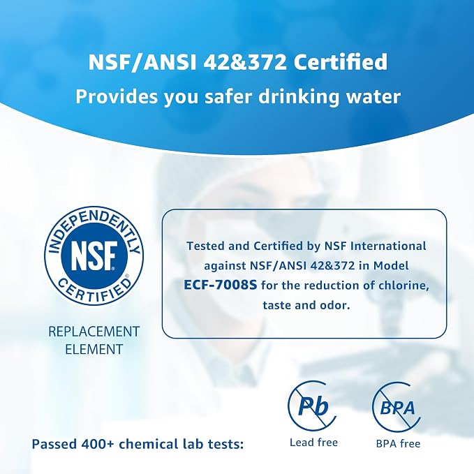 Filterlogic NSF Certified Water Filter, Replacement - Image 3
