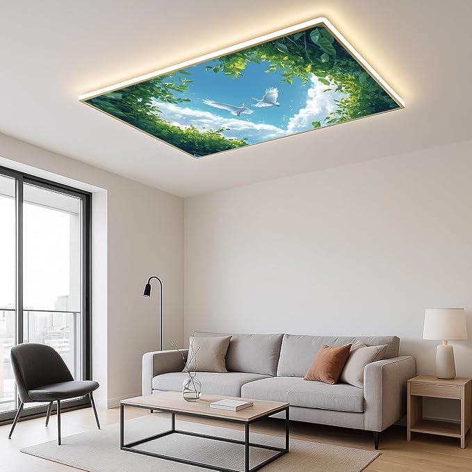 2 Pack Fluorescent Light Covers 4x2 ft Magnetic Light Covers - Image 7