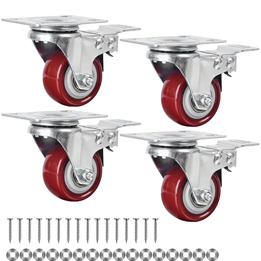 Finnhomy Caster Wheels Set of 4 by Finnhomy