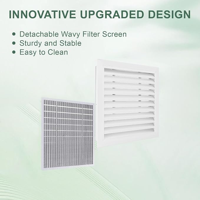 2-Pack Paintable Gable Vents - Image 5