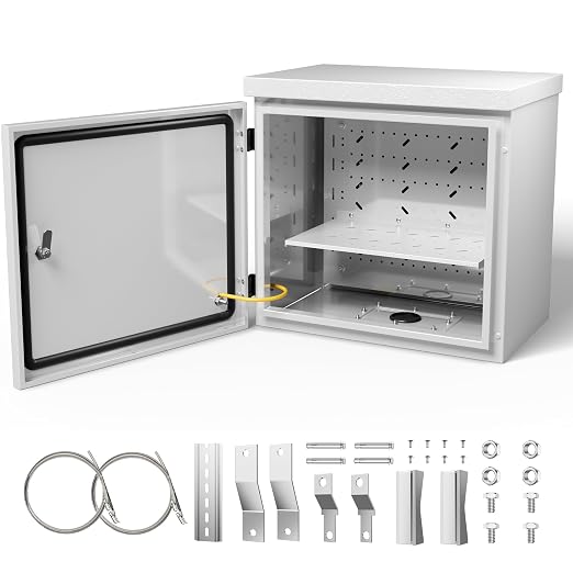 Steel Electrical Box, IP67 Waterproof & Rust-Resistant, Outdoor/Indoor by StructoMax