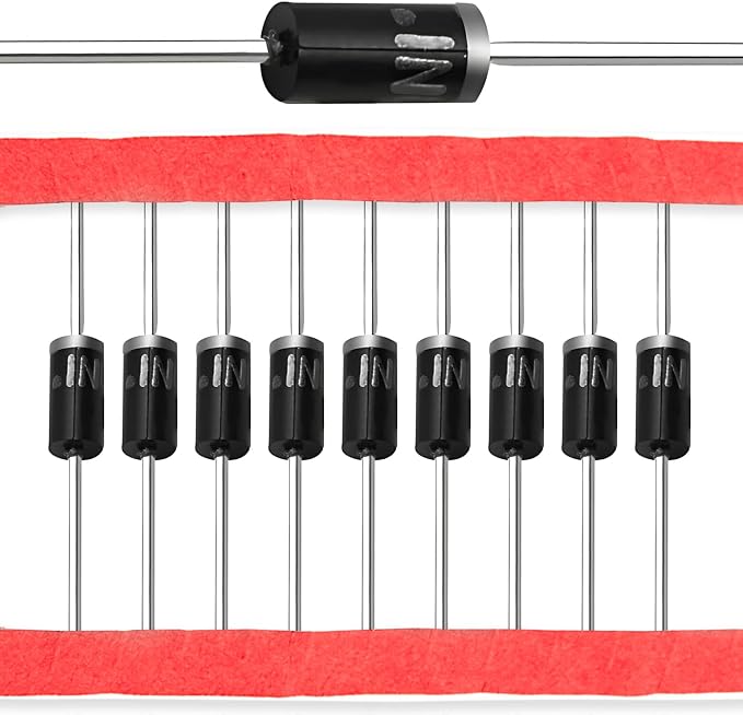 Chanzon 1N4007 Rectifier Diode 1A 1000V DO-41 Axial 4007 IN4007 1 Amp 1000 Volt by Chanzon