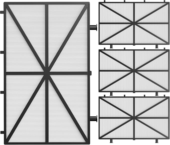 4 Pack Ultra Fine Filters Compatible by Beckacher
