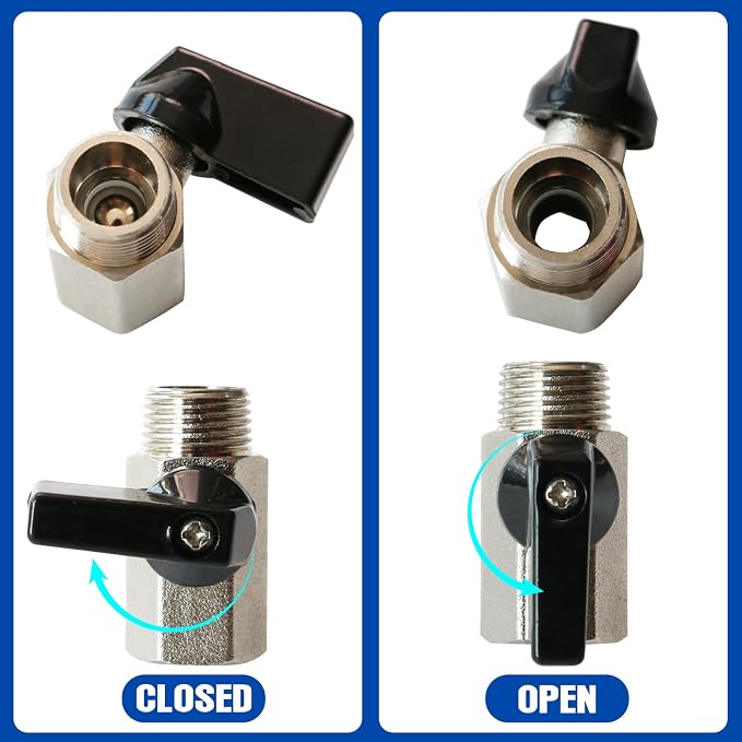 3/4'' Compressed Air Outlet Kit, Shop Air Line Kit Includes Air Compressor - Image 5