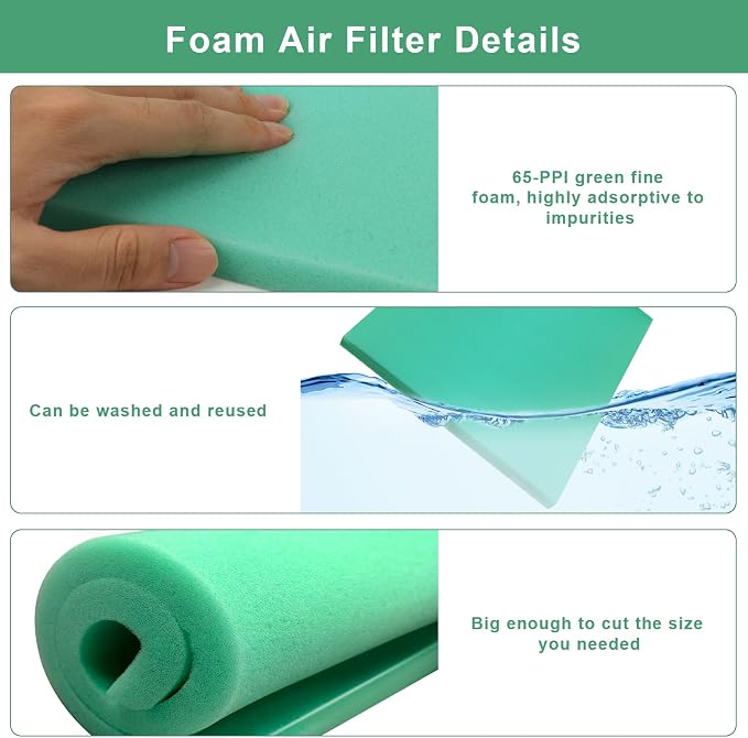 Foam Air Filter Material Replacement - Image 4