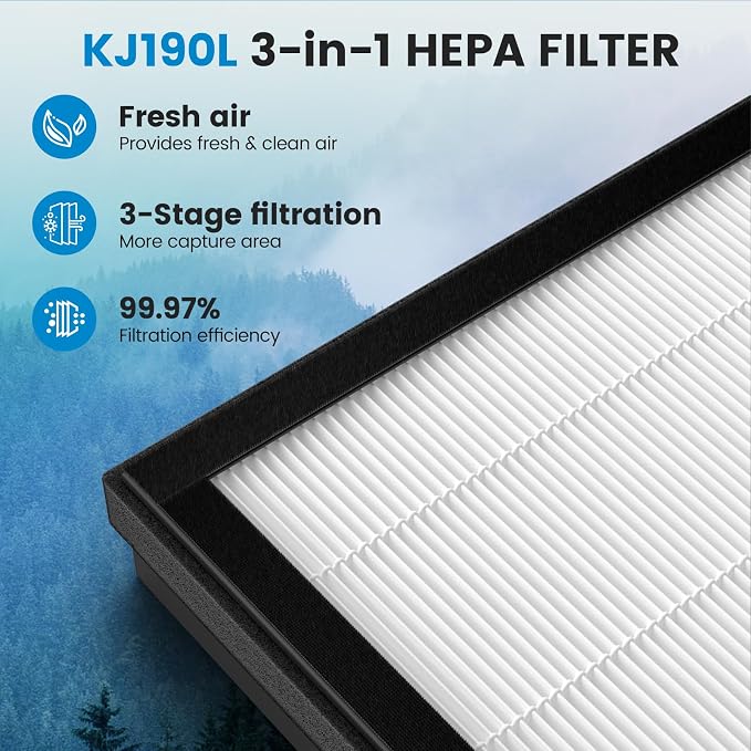 2 Pack KJ190L Filter Replacement Compatible - Image 6