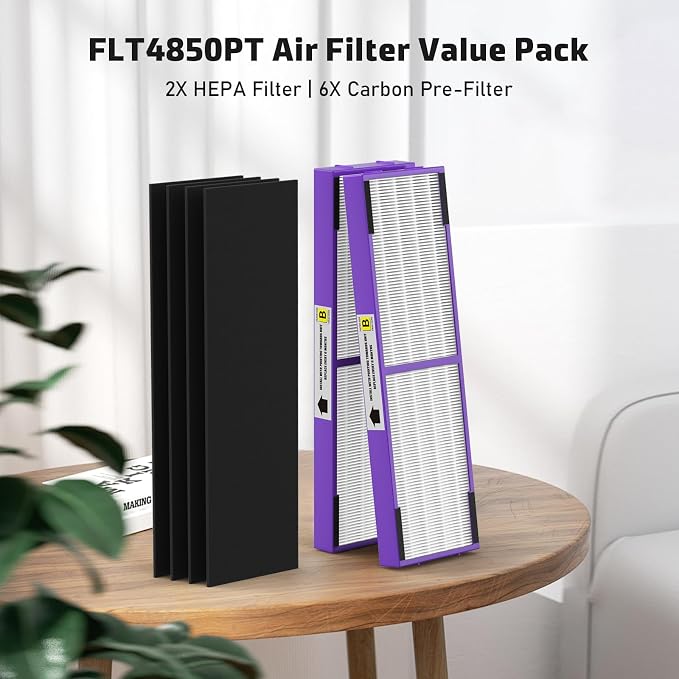 2 Pack FLT4850PT True HEPA Replacement Filter B, - Image 6