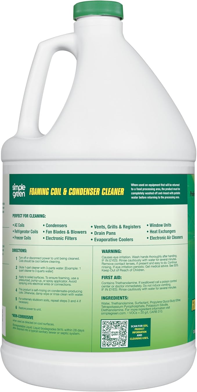 Simple Green Foaming Coil Cleaner - Image 2
